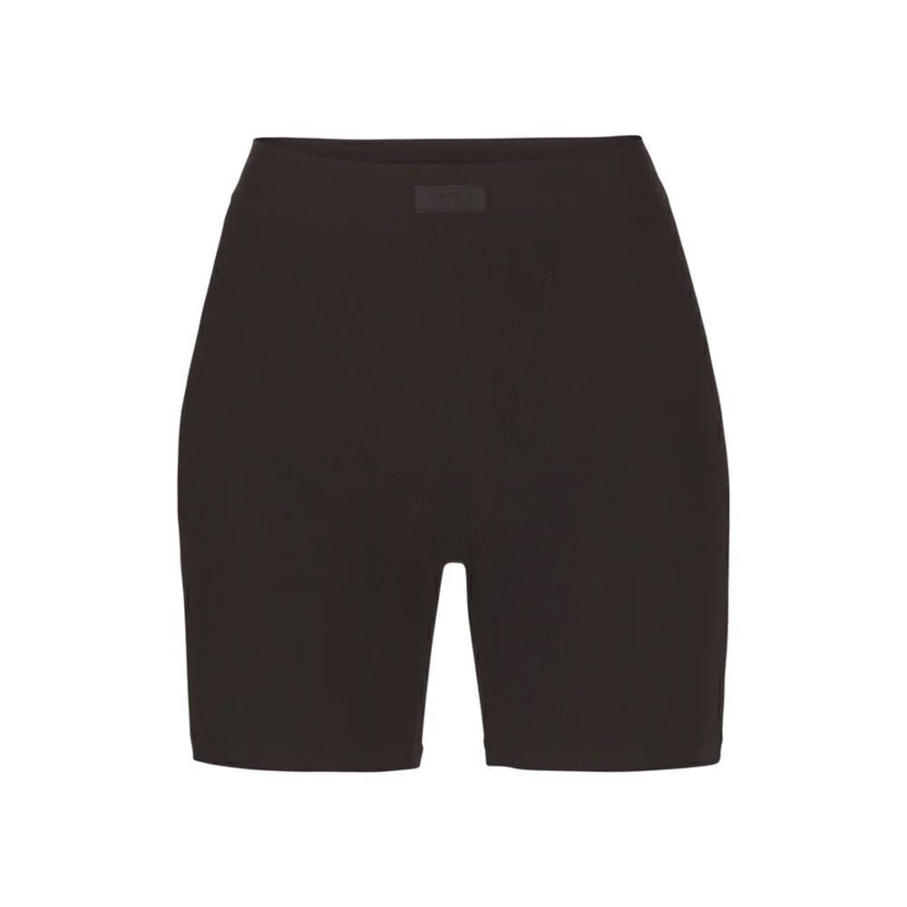 Skims Onyx Soft Lounge Boxer Shorts